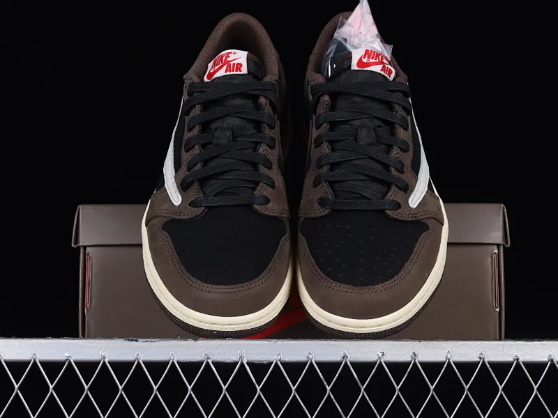 All categories Air Jordan Jordan series basketball shoes Air Jordan 1 Low LJR version Travis Scott x Air Jordan 1 Low OG AJ1 Joe 1 joint undercut CQ4277-001